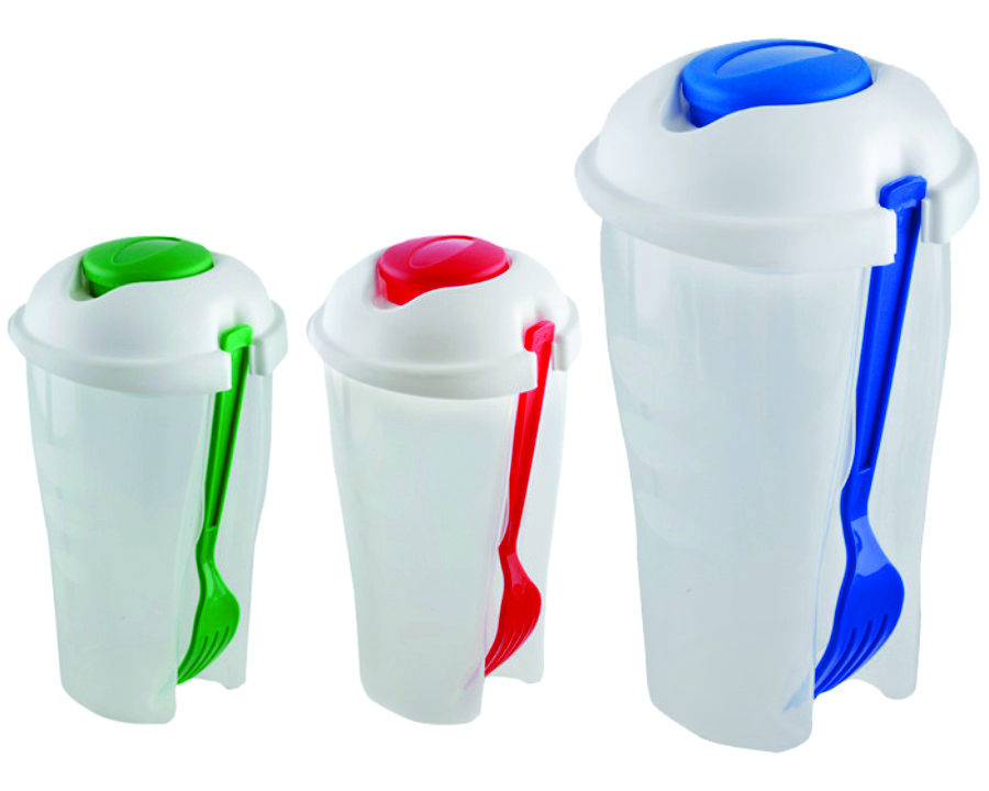 VASO TRANSPARENTE PARA ENSALADA. C145